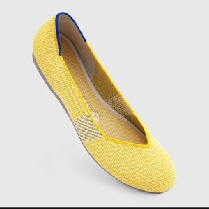 Rothy’s The Flat in Sunshine color. Slightly worn Size 8 but **runs small**